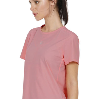 Smooth And Seamless Fitness T-Shirt - Shell Pink