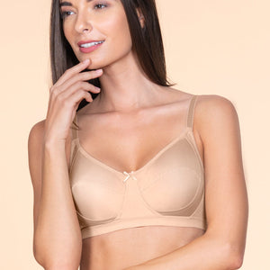 All Day Everyday Non-Padded Non-Wired Bra - Nude