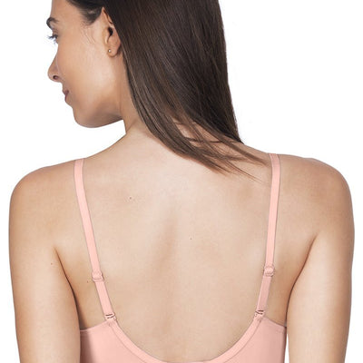 Smooth Charm Padded Non-Wired T-Shirt Bra - Impatiens Pink