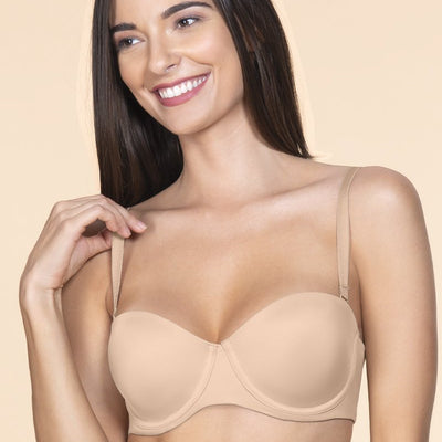 Multiway Padded Wired Bra - Sandalwood