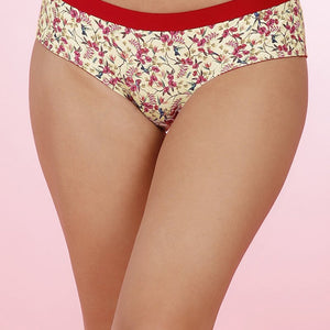 Printed Hipster Panty - Hum.Bird Pr