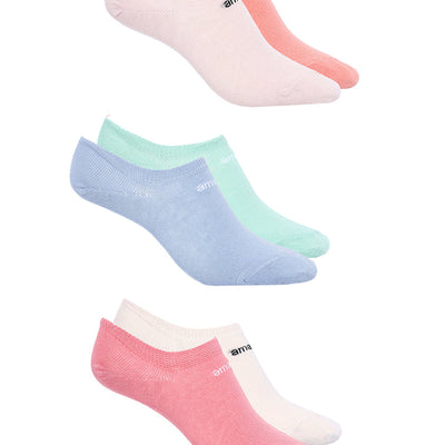 Low Cut Socks (Pack of 6) - Multicolor
