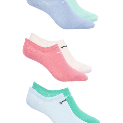 Low Cut Socks (Pack of 6) - Multicolor