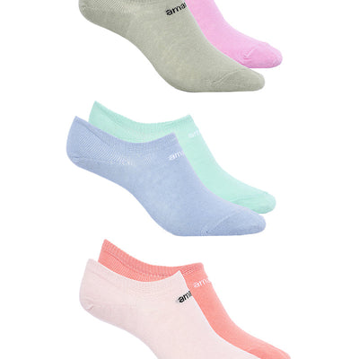 Low Cut Socks (Pack of 6) - Multicolor