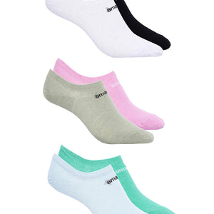 Low Cut Socks (Pack of 6) - Multicolor