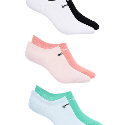 Low Cut Socks (Pack of 6) - Multicolor