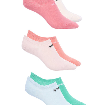 Low Cut Socks (Pack of 6) - Multicolor