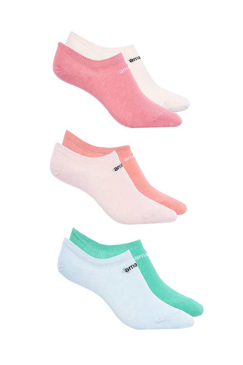 Low Cut Socks (Pack of 6) - Multicolor