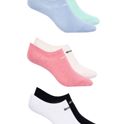 Low Cut Socks (Pack of 6) - Multicolor