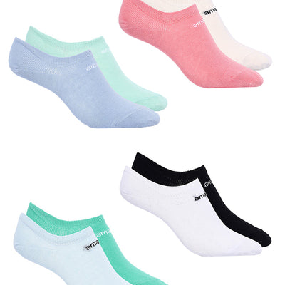 Low Cut Socks (Pack of 8) - Multicolor