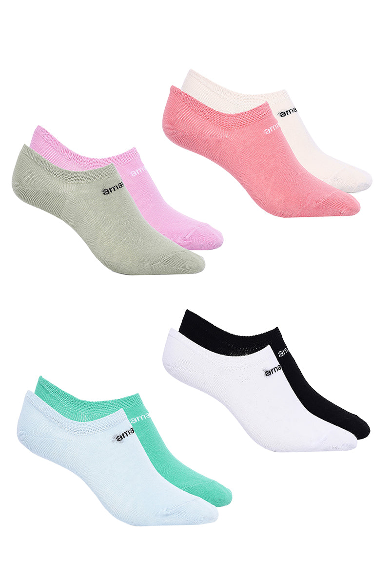 Low Cut Socks (Pack of 8) - Multicolor
