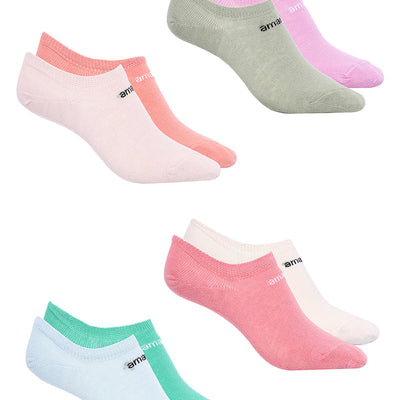 Low Cut Socks (Pack of 8) - Multicolor