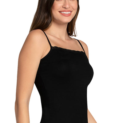 Modal Lace Camisole - Black