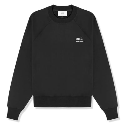 Ami Paris Ami Alexandre Mattiussi Black Sweatshirt
