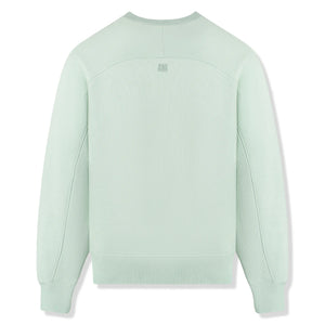 Ami Paris Ami De Coeur Tonal Aqua Green Sweatshirt