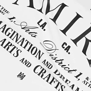 Amiri Arts District White T Shirt