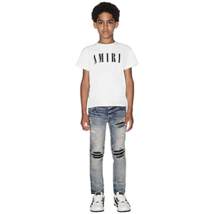 Amiri Kids 'Amiri' White T Shirt
