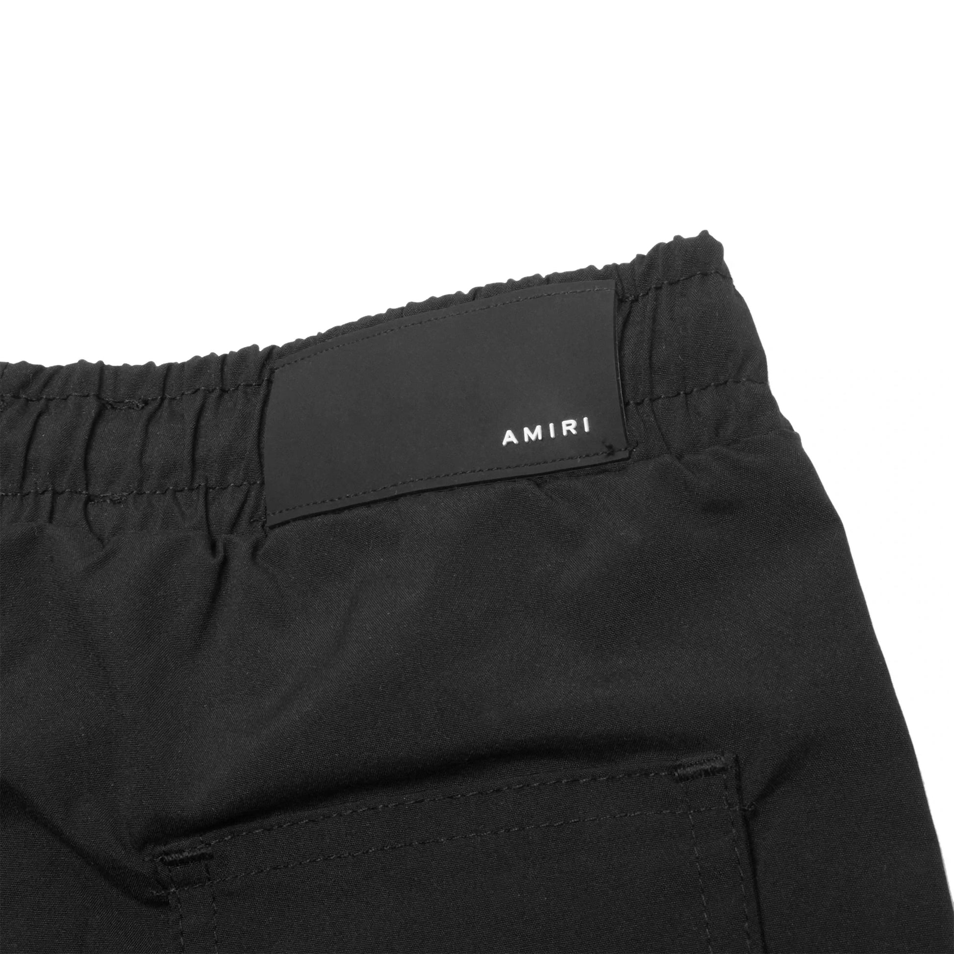 Amiri Kids MA Bar Black Swim Trunks