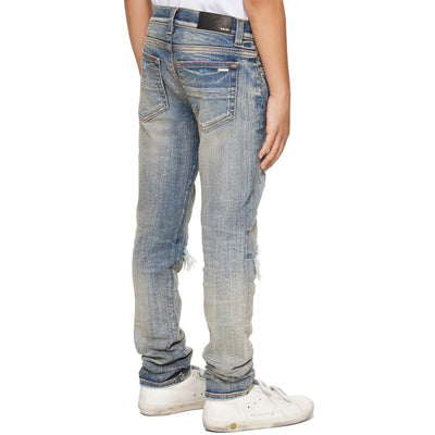 Amiri Kids MX1 Clay Indigo Jeans