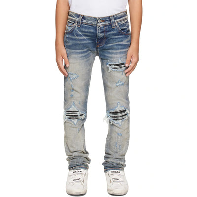 Amiri Kids MX1 Clay Indigo Jeans