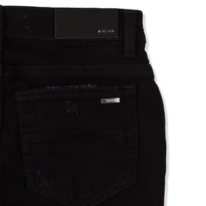 Amiri Kids Stack Black Jeans