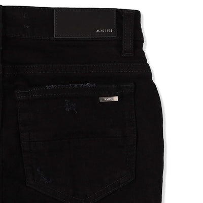 Amiri Kids Stack Black Jeans