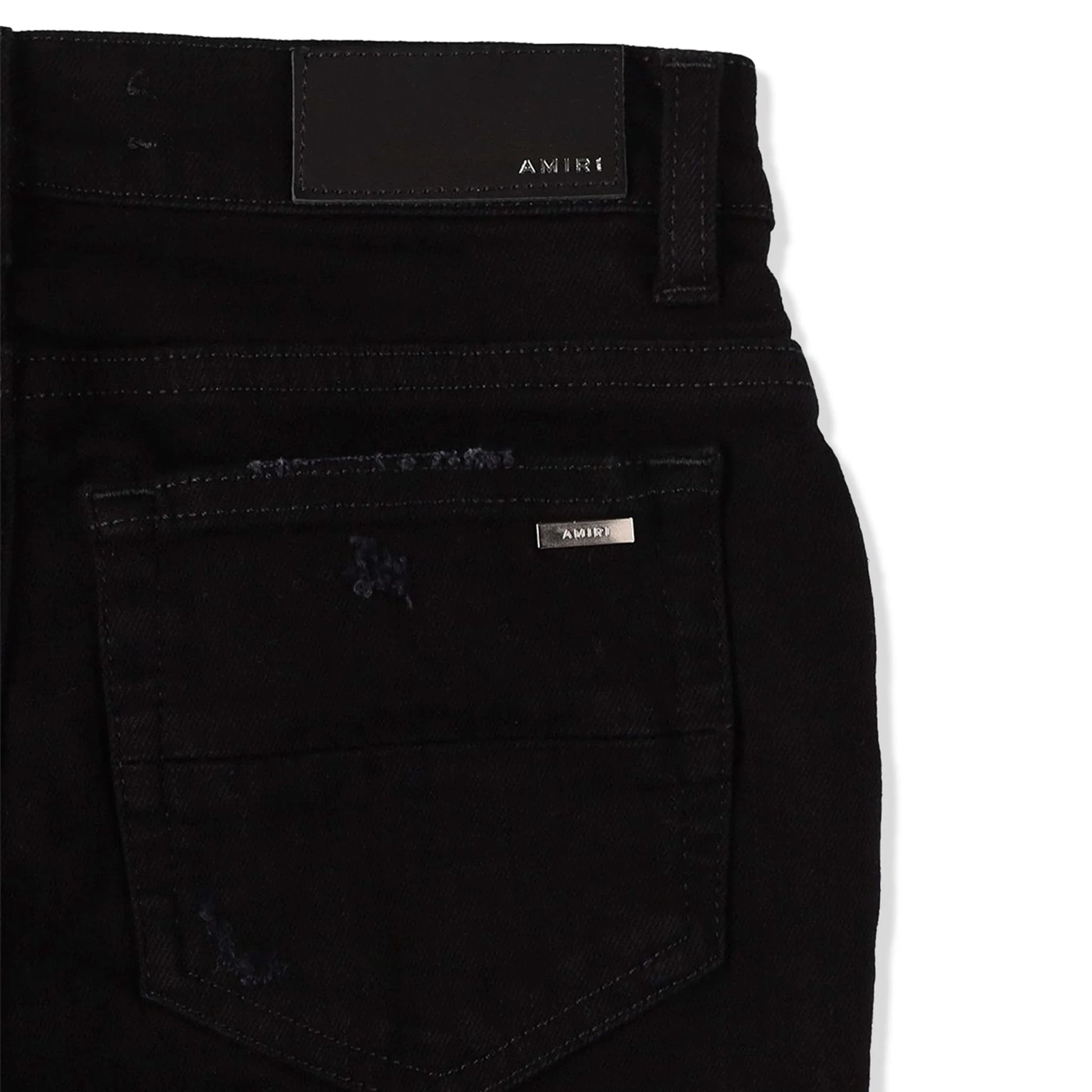 Amiri Kids Stack Black Jeans