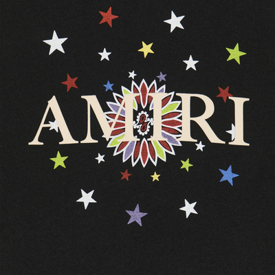 Amiri Kids Star Graphic Black T Shirt