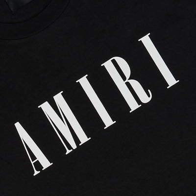 Amiri Logo Black T Shirt