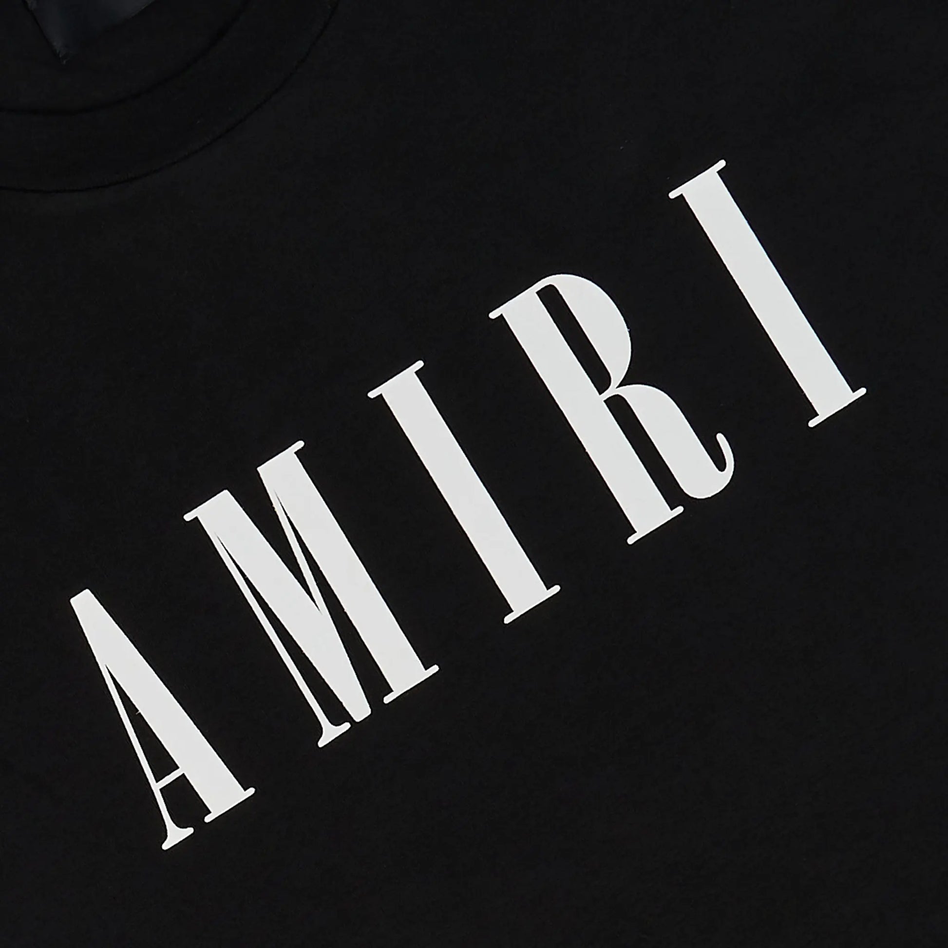 Amiri Logo Black T Shirt
