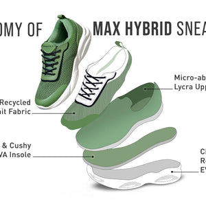 Max Hybrid Sneakers : Green