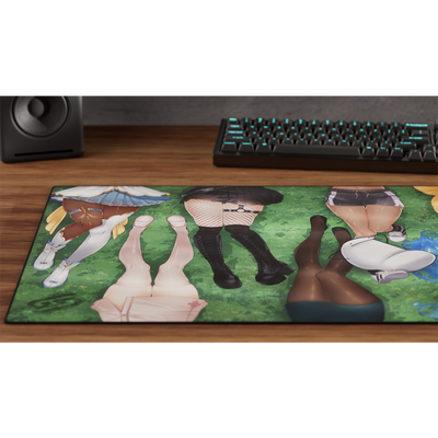 Anime Girl Thigh Mouse Pad