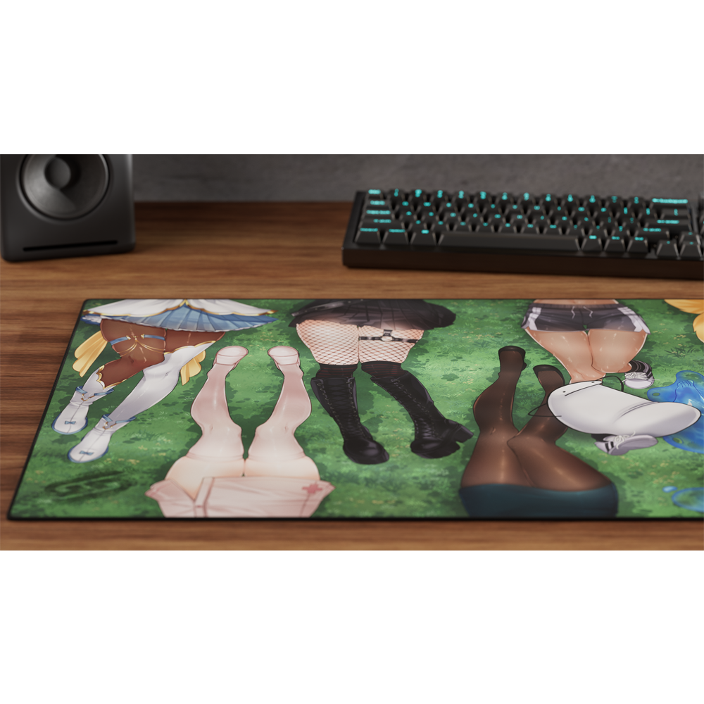 Anime Girl Thigh Mouse Pad