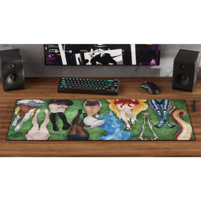 Anime Girl Thigh Mouse Pad