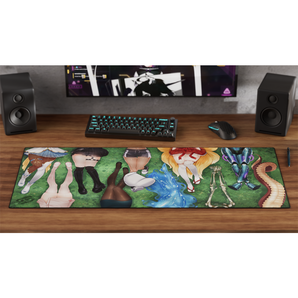 Anime Girl Thigh Mouse Pad