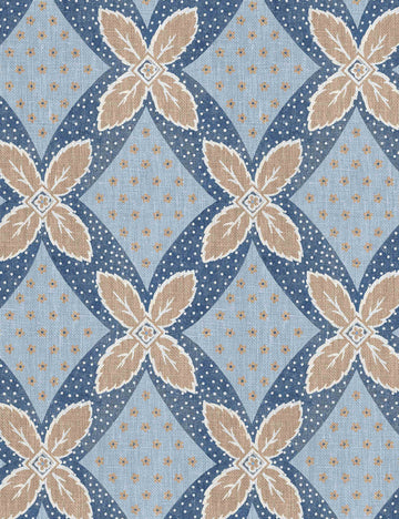 Taupe and Blue