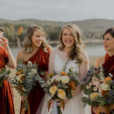 Springy Fall Appalachian Wedding