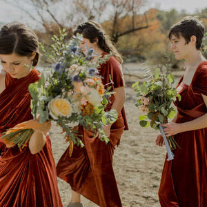 Springy Fall Appalachian Wedding