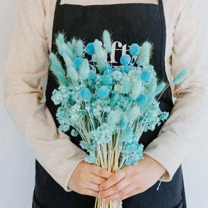 Aqua Blue Dried Flower Pack
