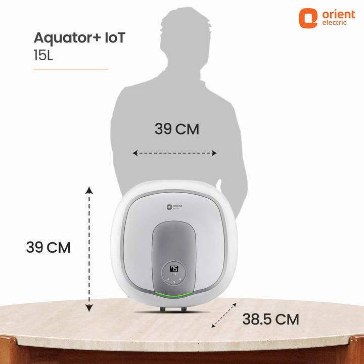 Aquator IoT 5 Star Water heater (Geyser), Suitable for High-rise Buildings | 7 year Tank Warranty | Free Installation and Connecting Pipes | Geyser with Temperature Control