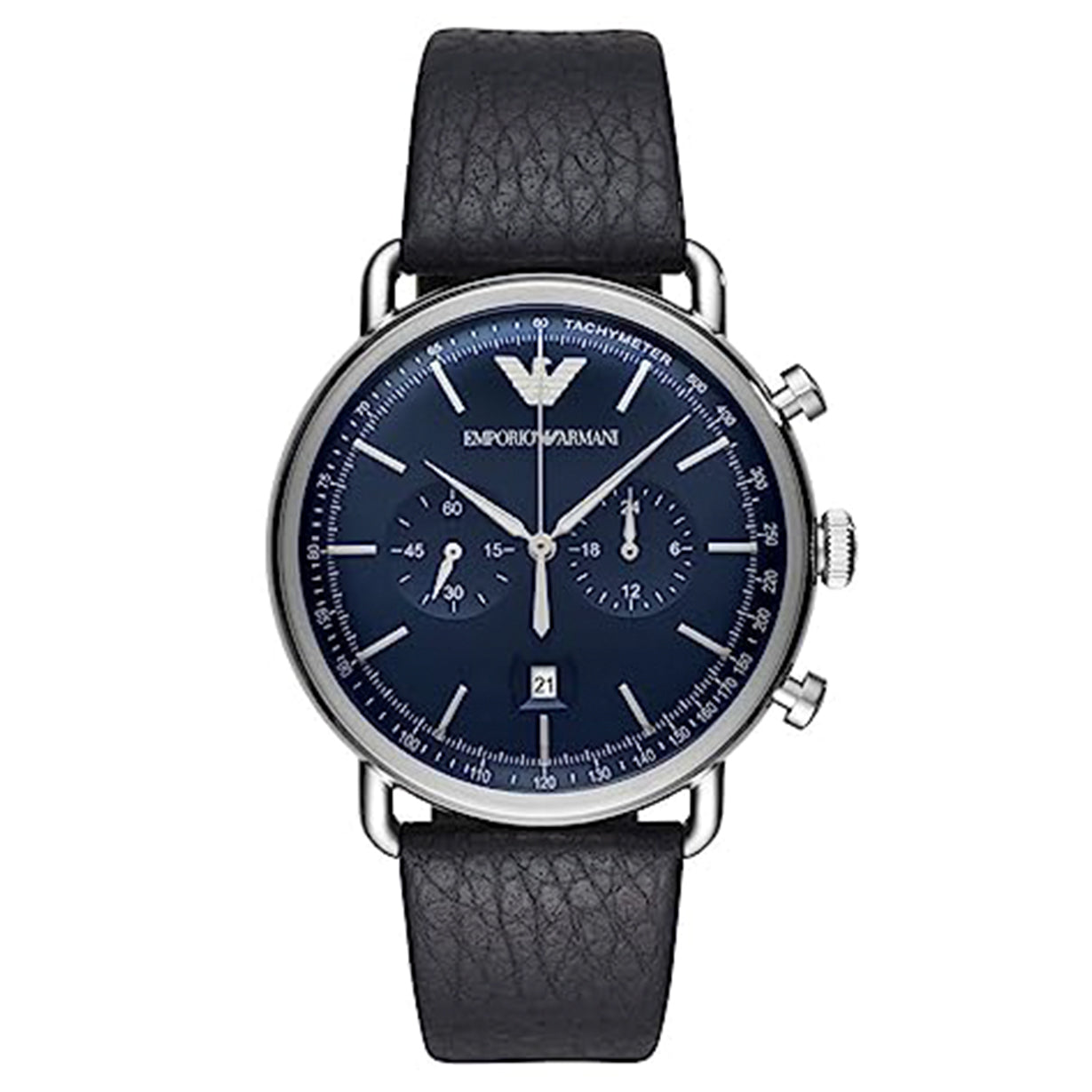 Emporio Armani Dress Blue Dial Men 42mm