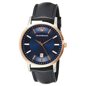 Emporio Armani Renato Blue Dial Men 43mm