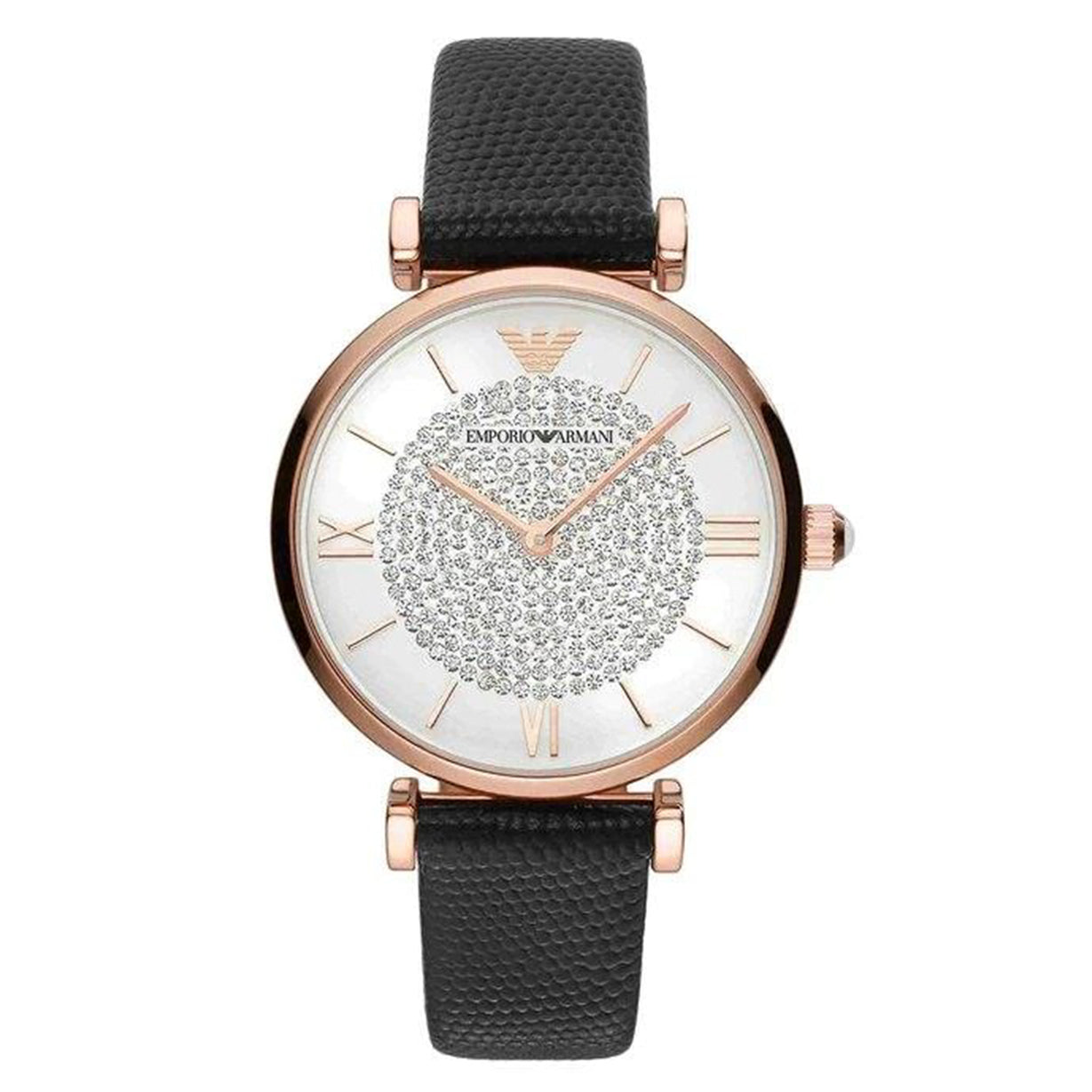 Emporio Armani Gianni T-Bar Silver Dial Women 42mm