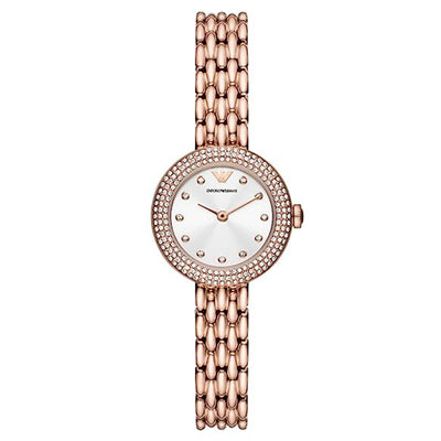 Emporio Armani Rosa Silver Dial Women 26mm