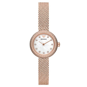 Emporio Armani Rosa White Dial Women 26mm