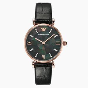 Emporio Armani Analog Mother of Pearl Dial Women 32mm