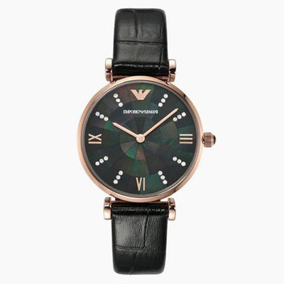 Emporio Armani Analog Mother of Pearl Dial Women 32mm