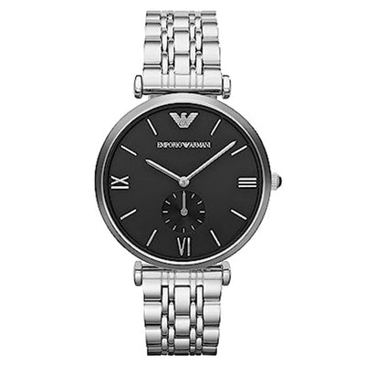 Emporio Armani Retro Black Dial Women 40mm