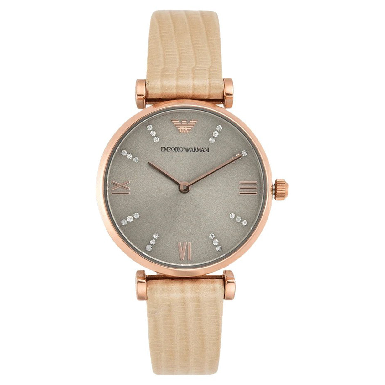 Emporio Armani Retro Grey Dial Women 32mm