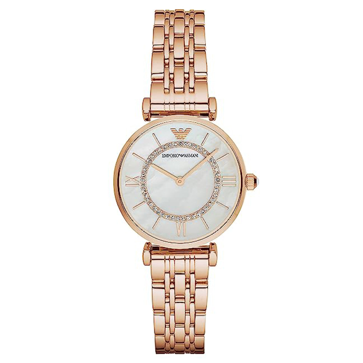 Emporio Armani Gianni T-Bar Off-White Dial Women 32mm